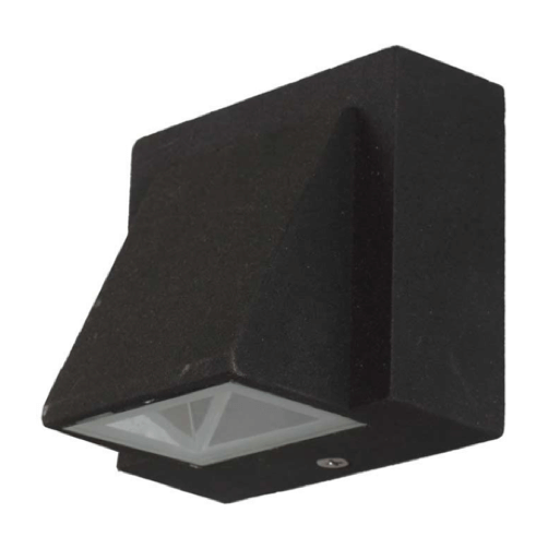 Black Finish LED Outdoor Facade Wall Light