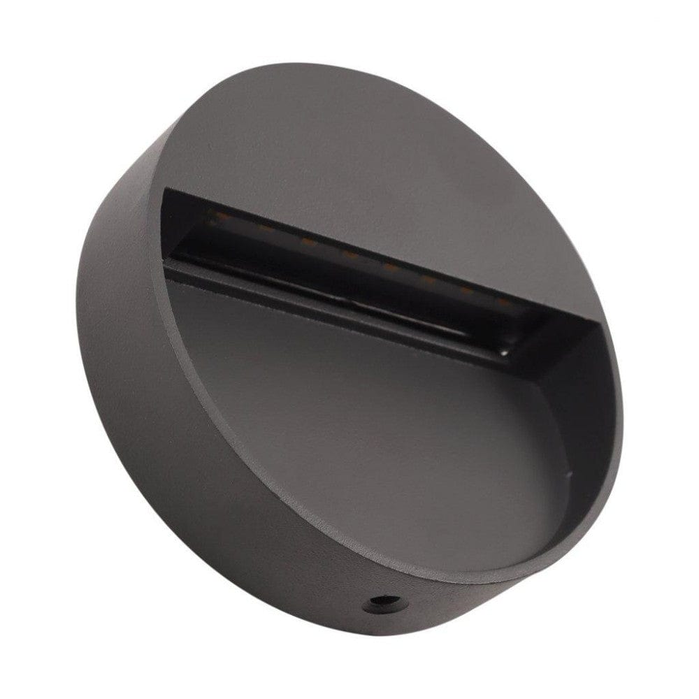 Slim Round Outdoor Wall Facade Light