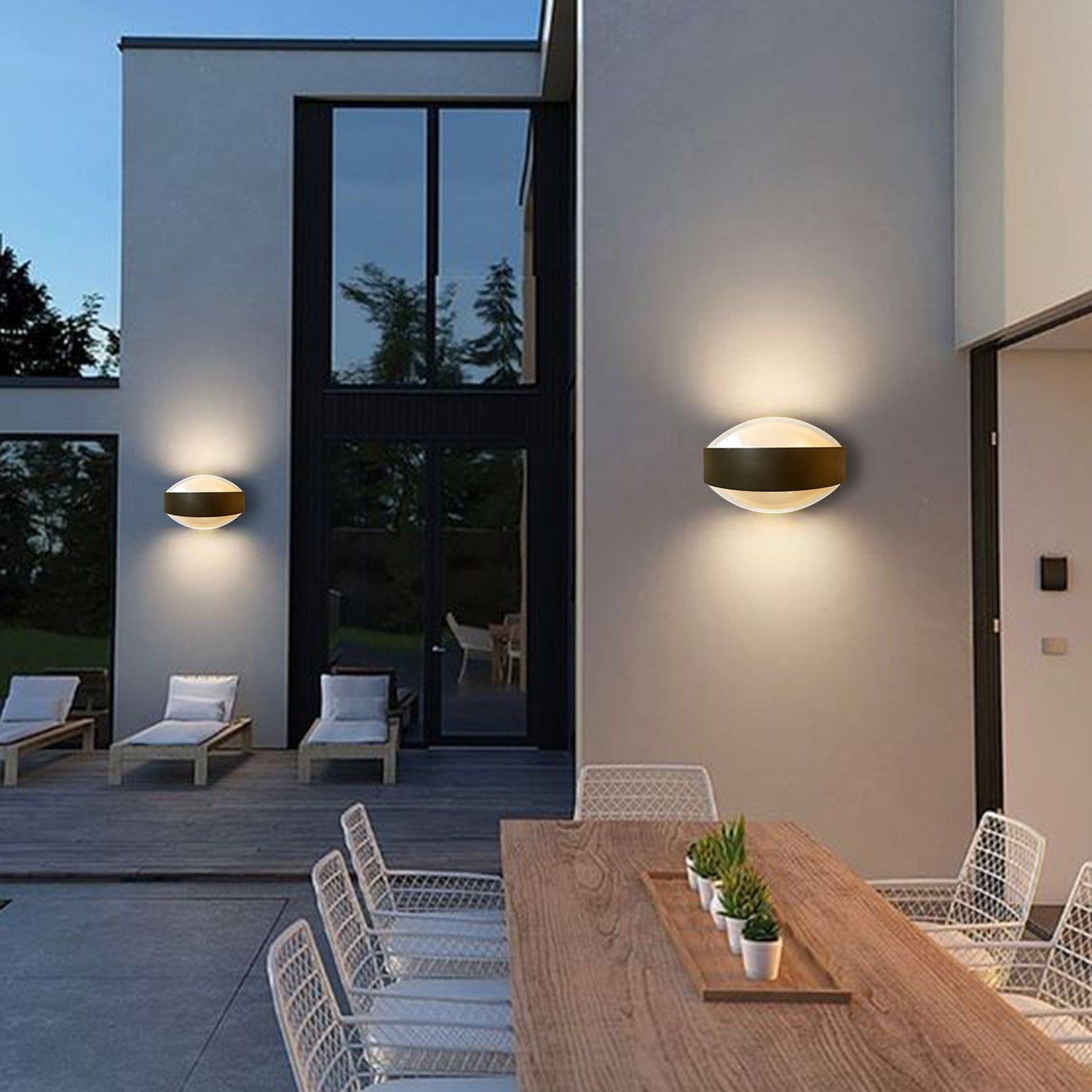 Eyeglow Outdoor Wall Facade Light