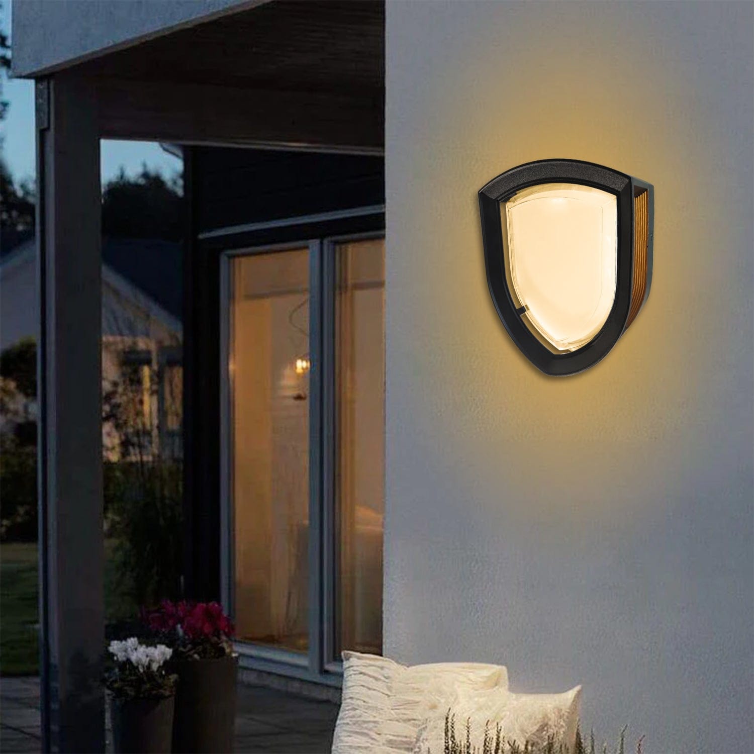 Pentagon Outdoor Wall Facade Light