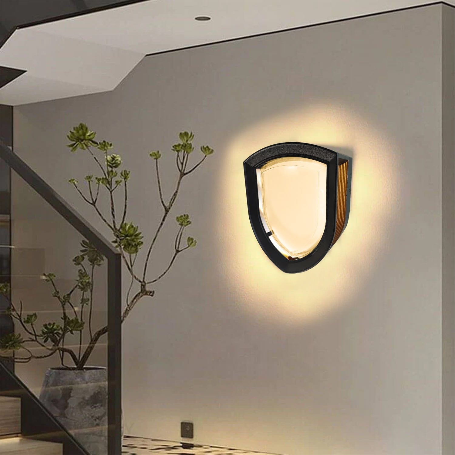 Pentagon Outdoor Wall Facade Light