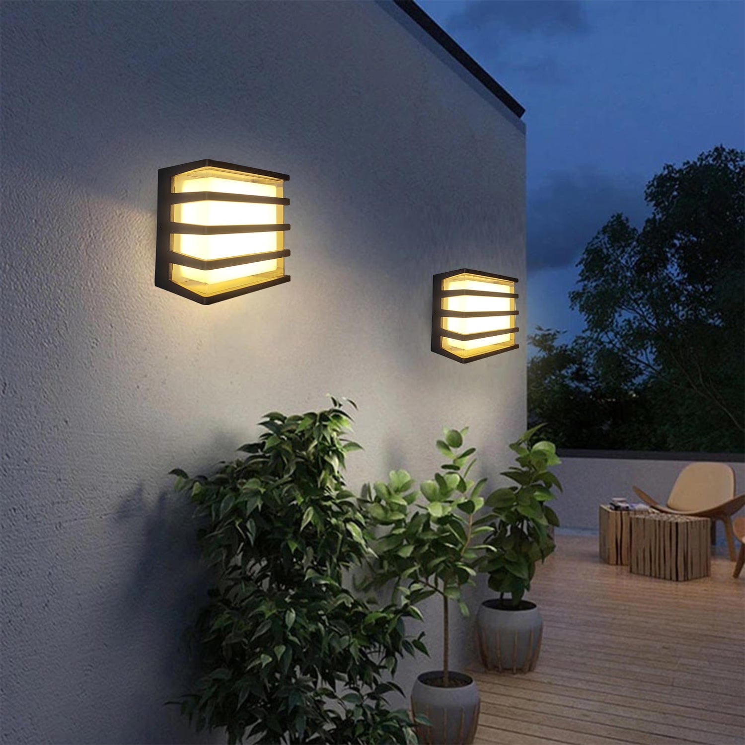 SquareLite Mini Outdoor Wall Facade Light