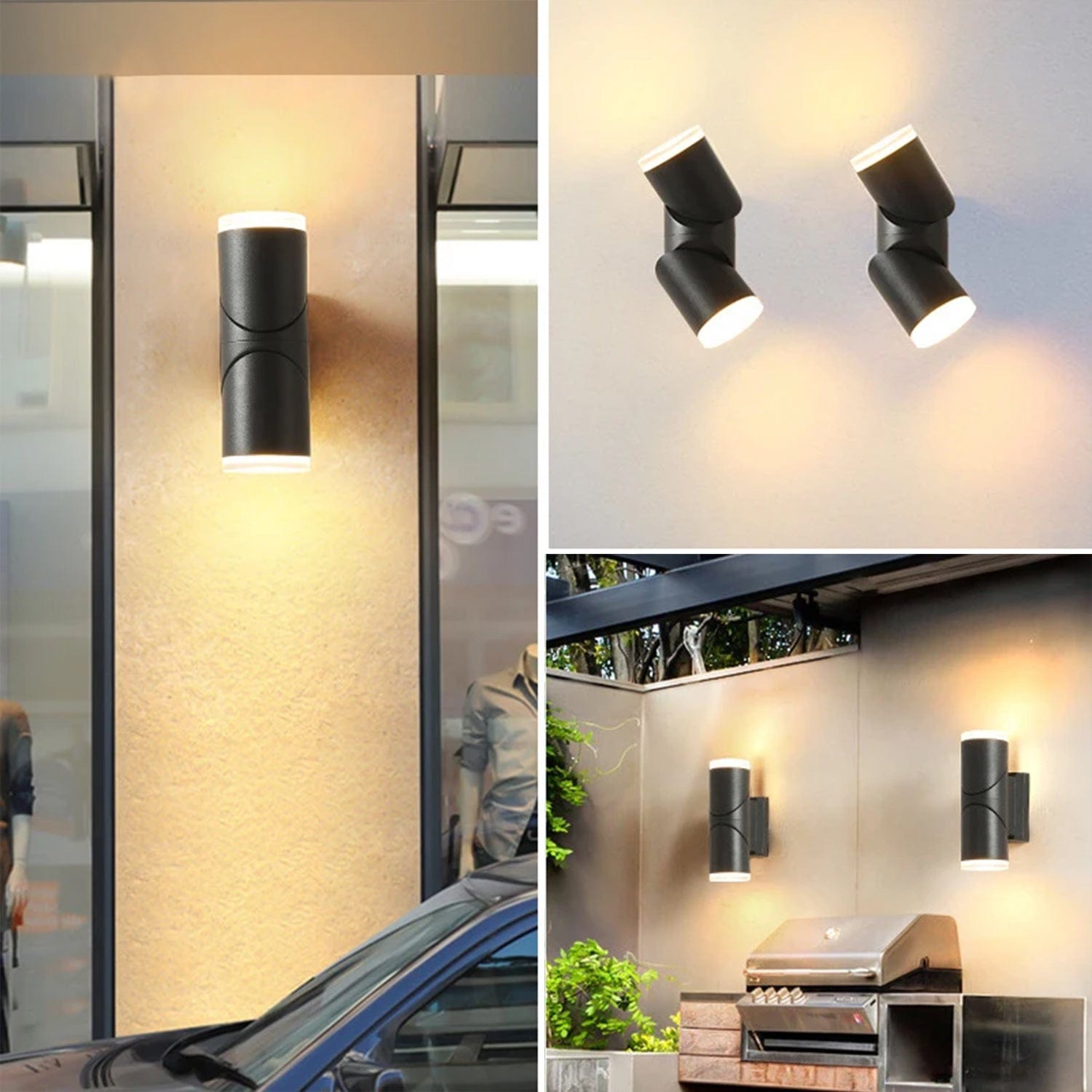 Twist360 Outdoor Wall Facade Light