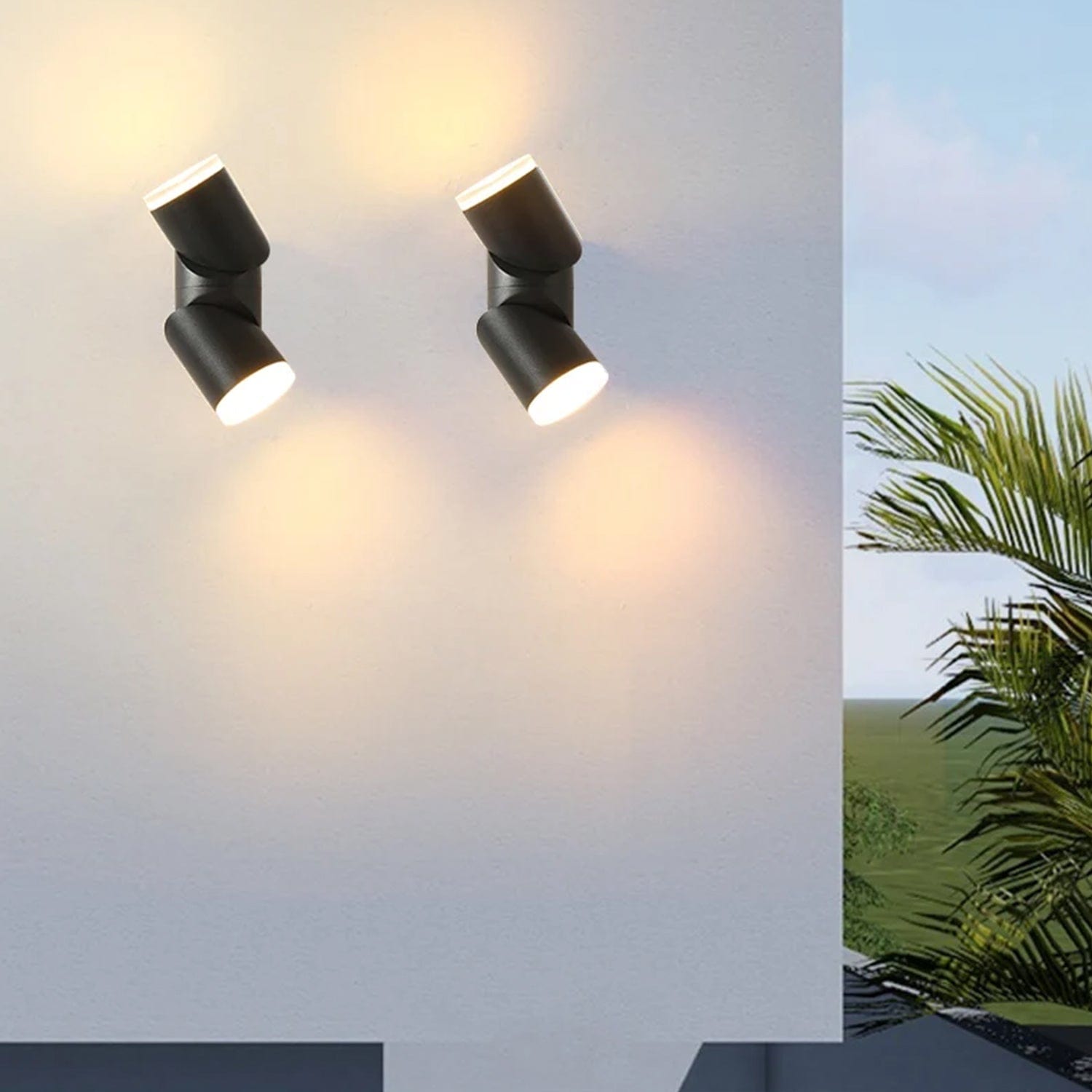 Twist360 Outdoor Wall Facade Light