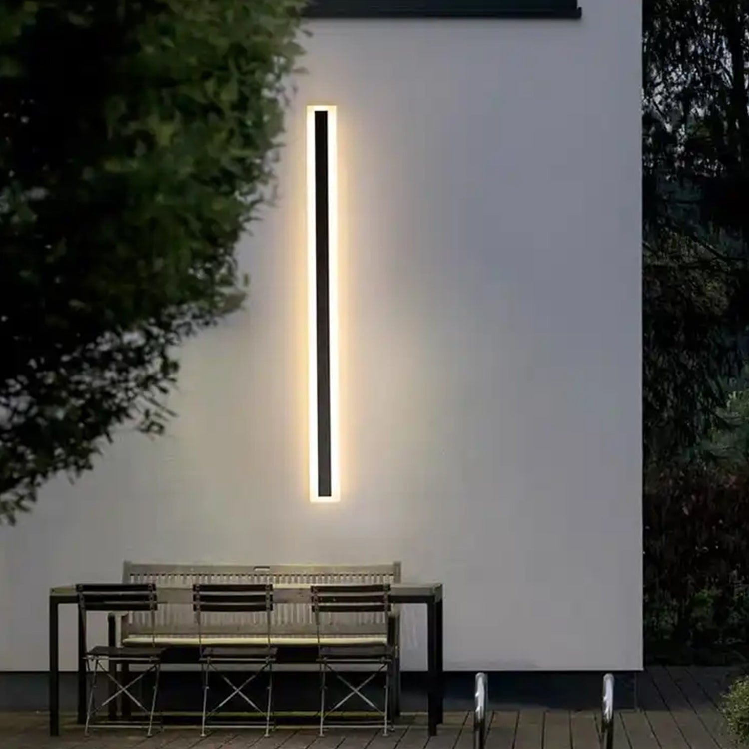 Liminique Long Outdoor Wall Facade Light