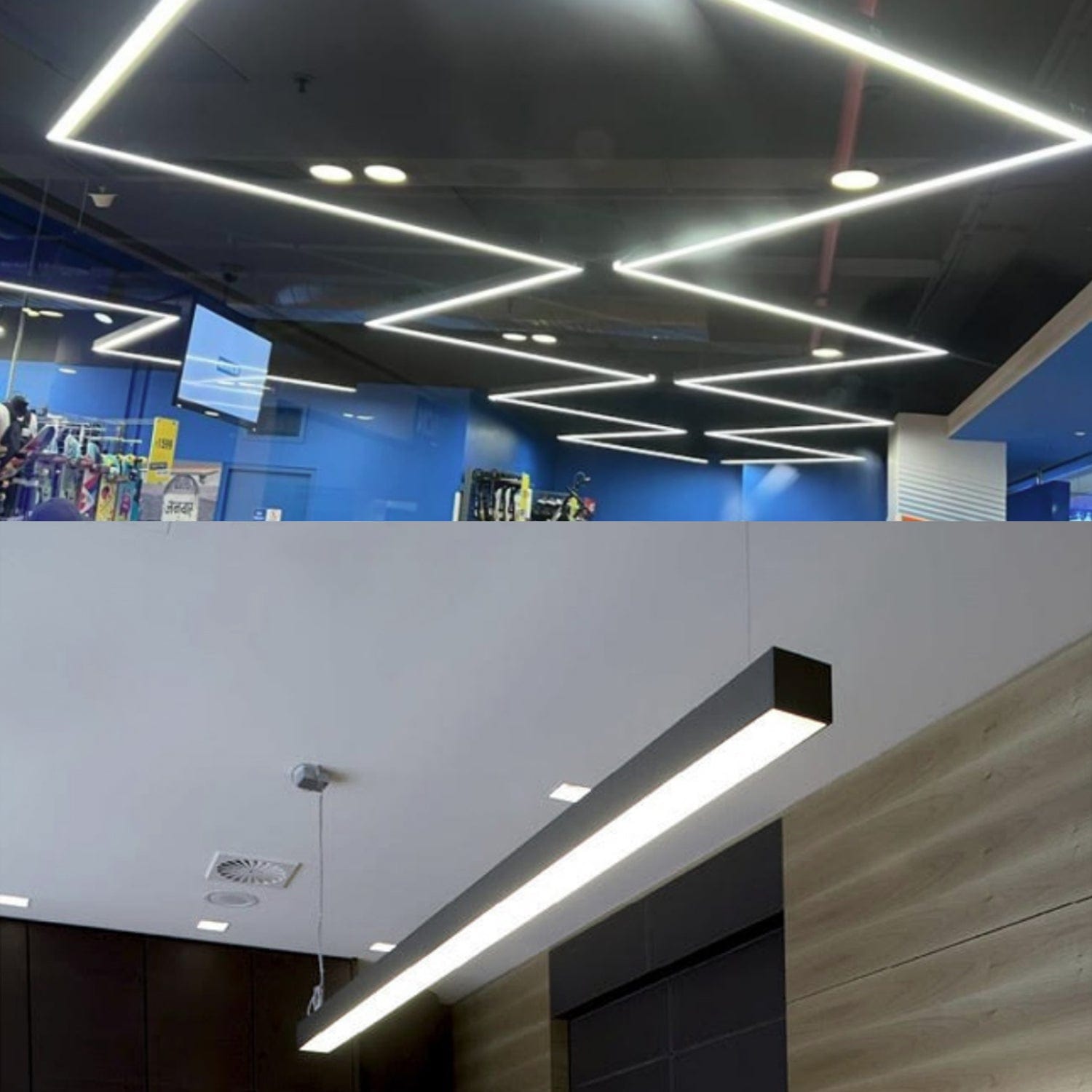 LED Linear Hanging Profile Light