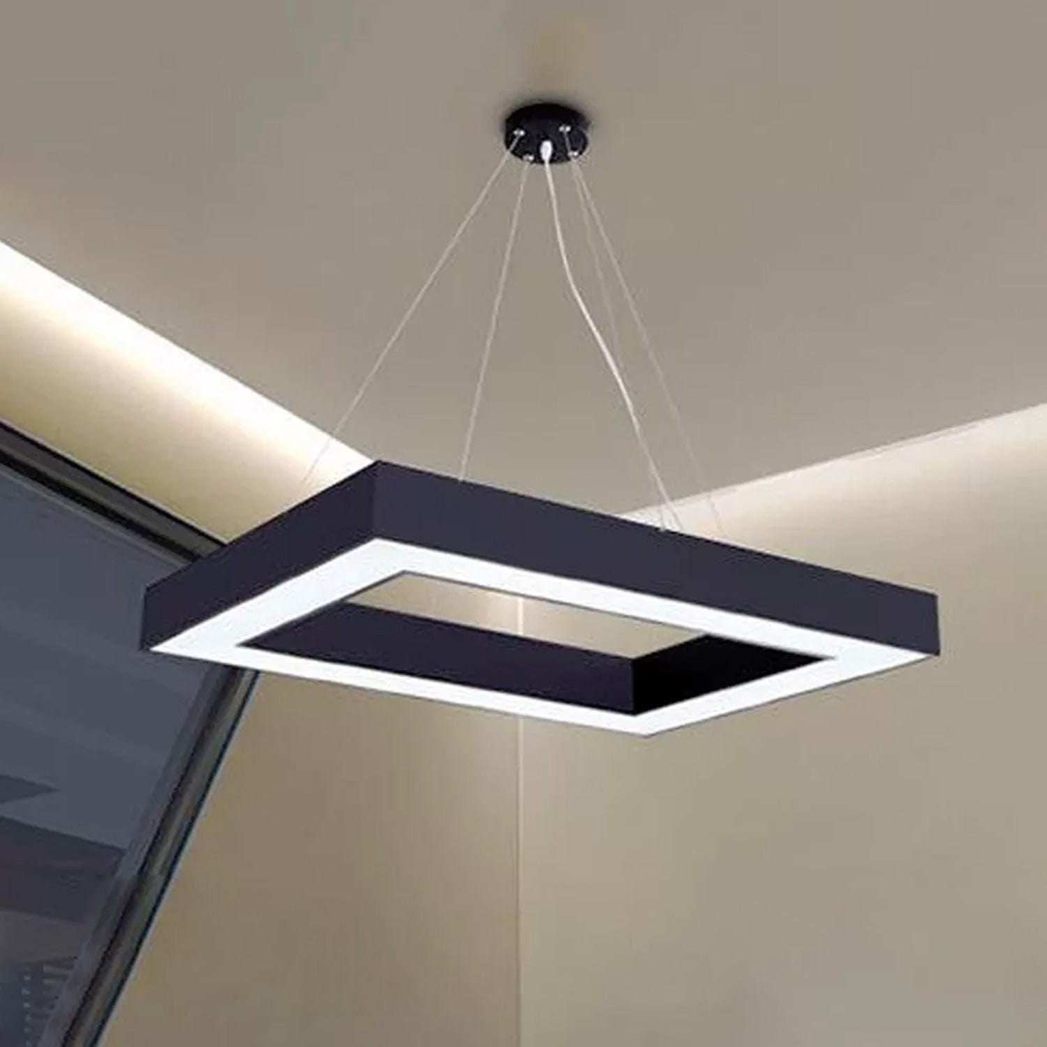 LED Square Hanging Profile Light