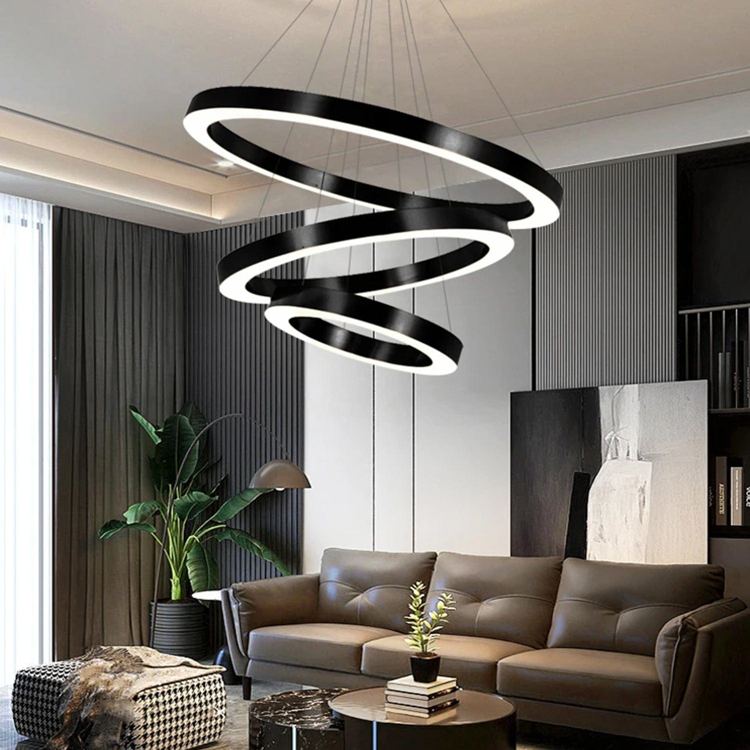 LED Circular Ring Hanging Profile Light