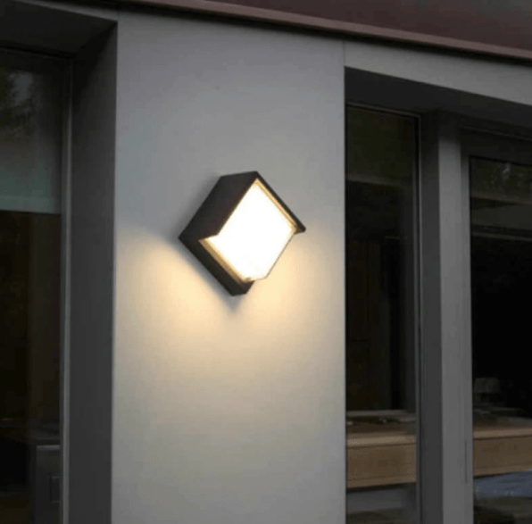 Cecidimus Square LED Outdoor Wall Facade Light