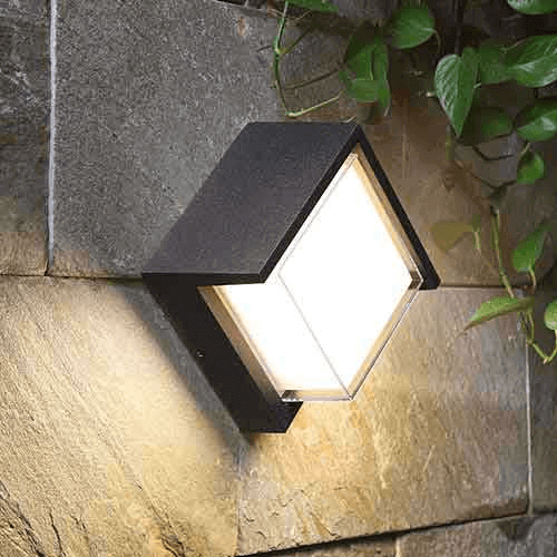 Cecidimus Square LED Outdoor Wall Facade Light