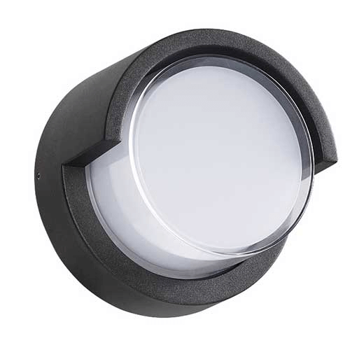 Cecidimus Round Led Outdoor Wall Facade Light