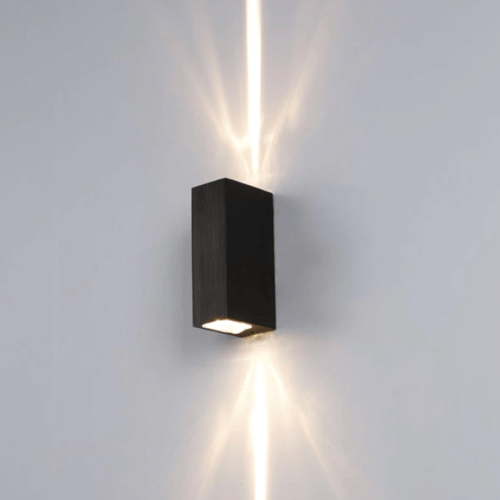 Slim Rectangular Up-Down Led Outdoor Wall Facade Light