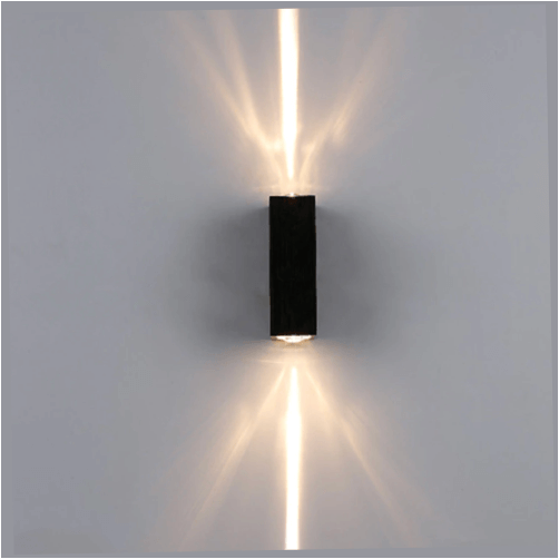 Slim Rectangular Up-Down Led Outdoor Wall Facade Light