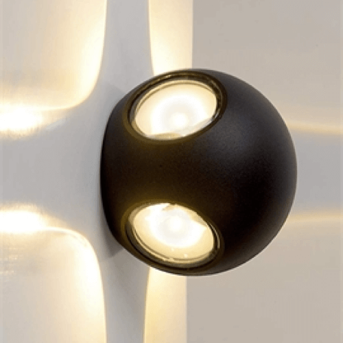 Spherical LED Outdoor Wall Facade Light